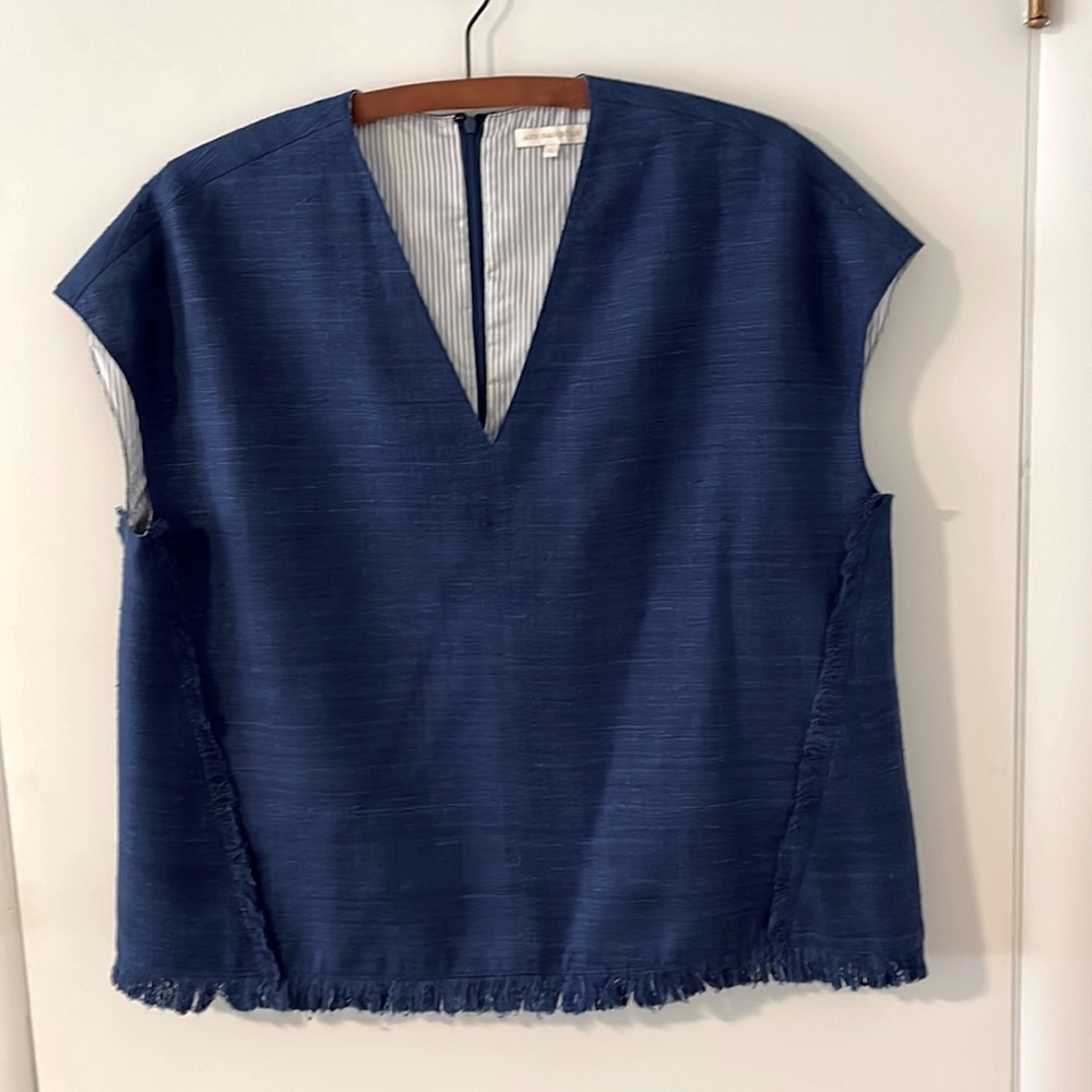 ANN MASHBURN 100% Silk top